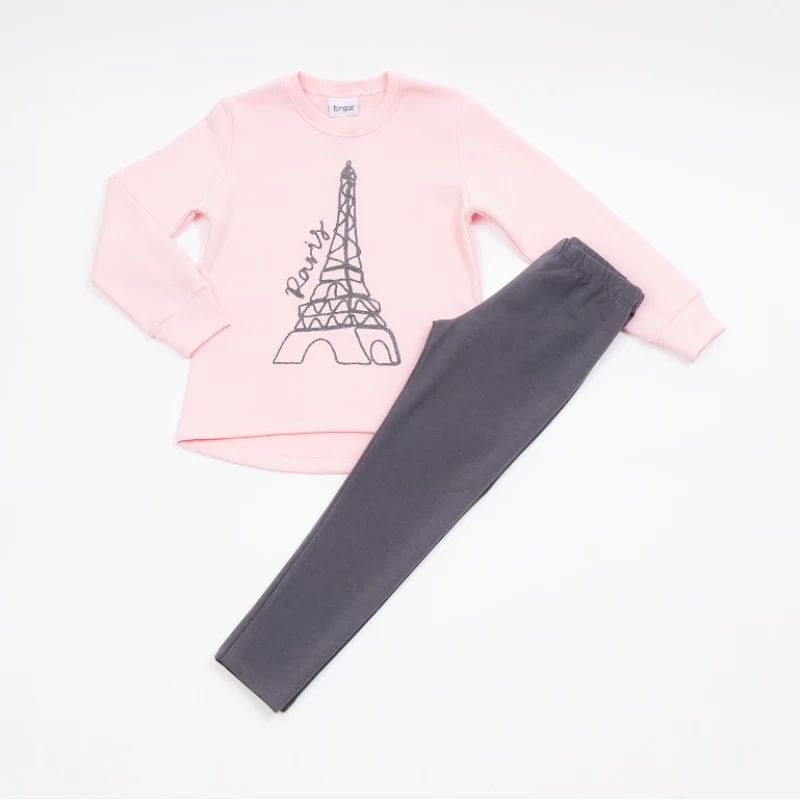 Σετ με κολάν6-16ετών TRAX KIDS "PINK PARIS"