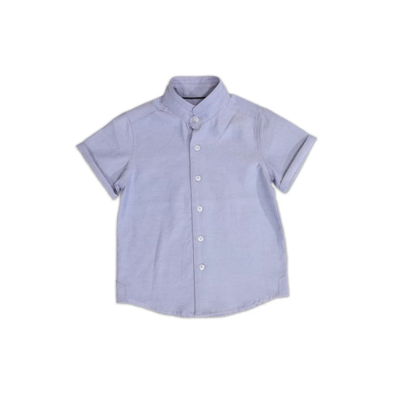 Σιέλ κοντομάνικο παιδικό πουκάμισο 1-6ετών NewCollege "601"