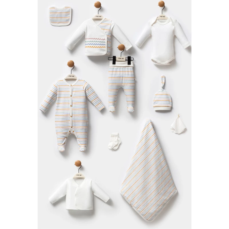 Σετ newborn  10τεμαχίων WAVES