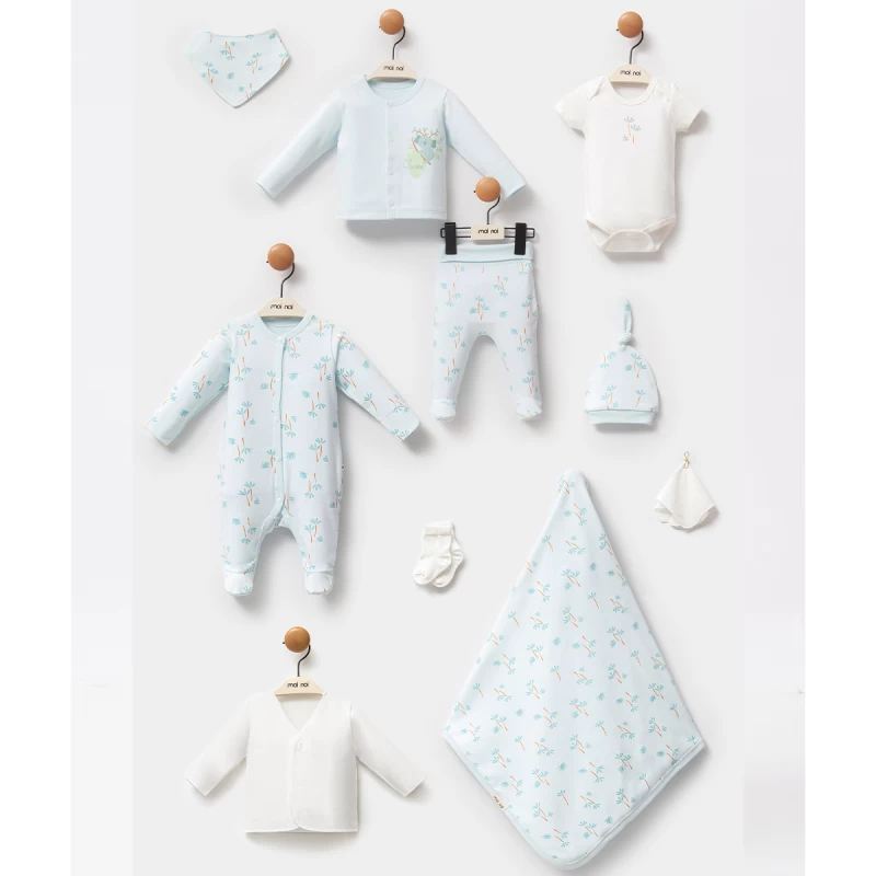 Σετ newborn  10τεμαχίων ALOHA 
