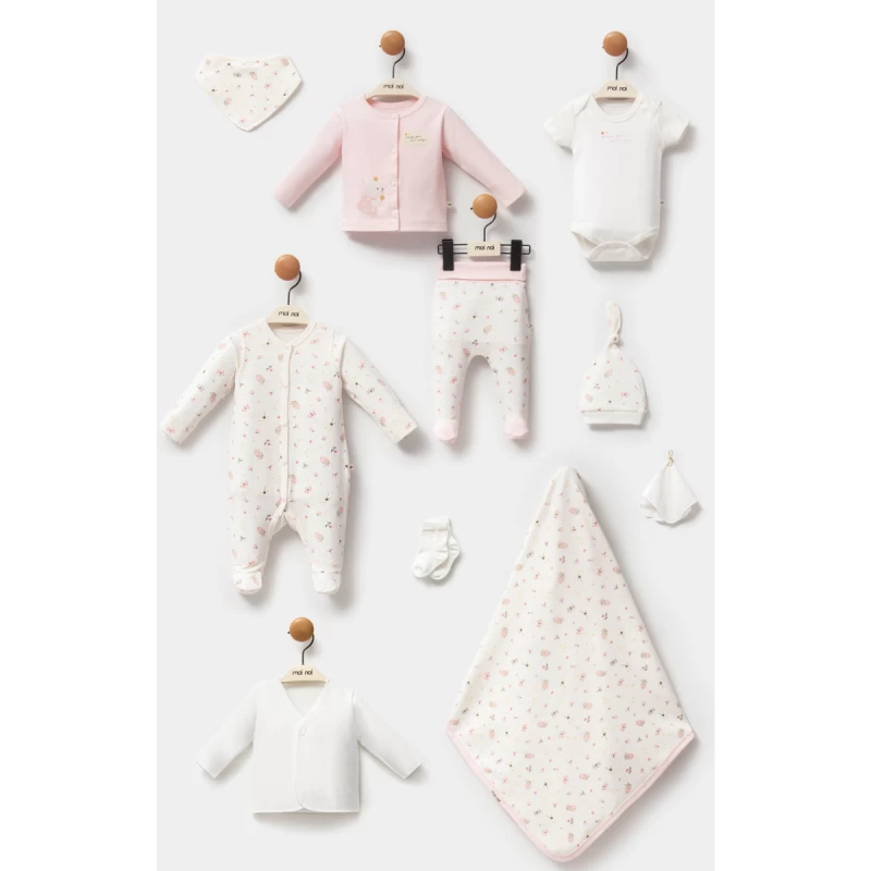 Σετ newborn  10τεμαχίων ROMANCE