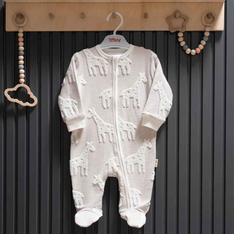 Βρεφικό unisex φορμακι0-12μηνών  PUFFY GIRAFFE 