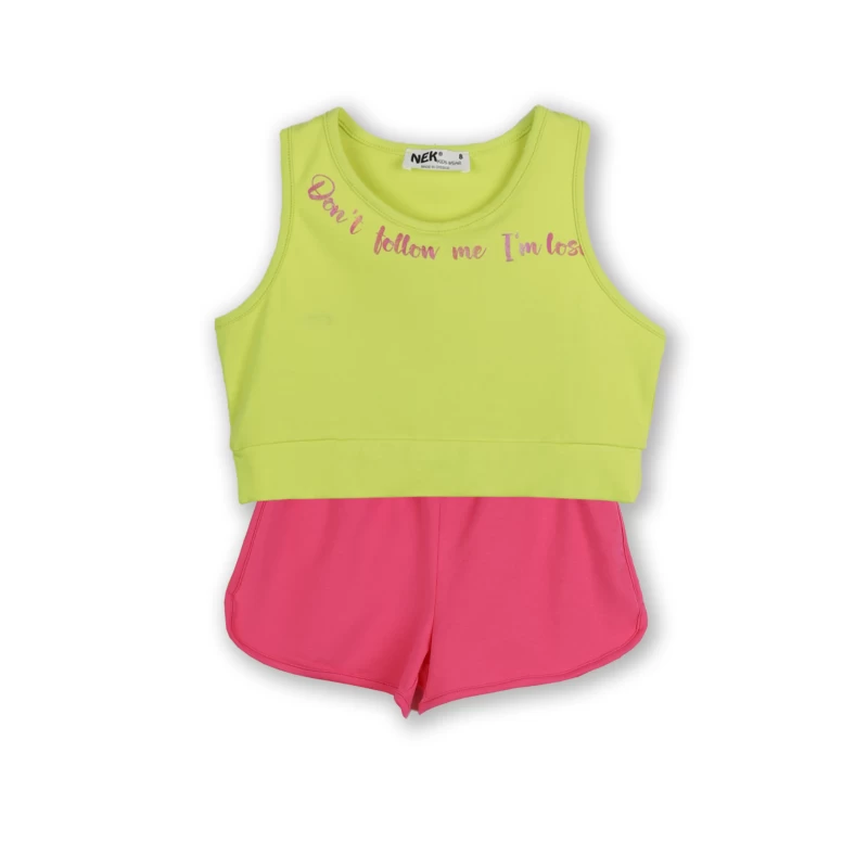 Σέτ μακό με σόρτς 6-14ετών Nek Kids 22025