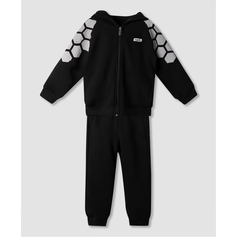 Nek Kids Wear Παιδικό Σετ Φόρμας Mαύρο 161825