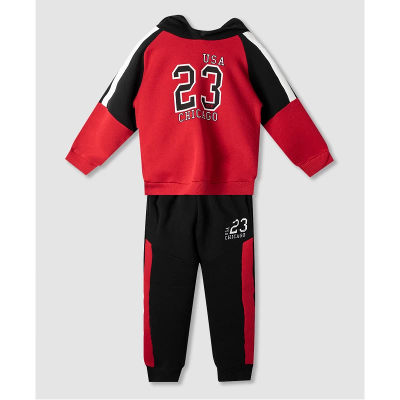 Nek Kids Wear Παιδικό Σετ Φόρμας Κόκκινη  163425