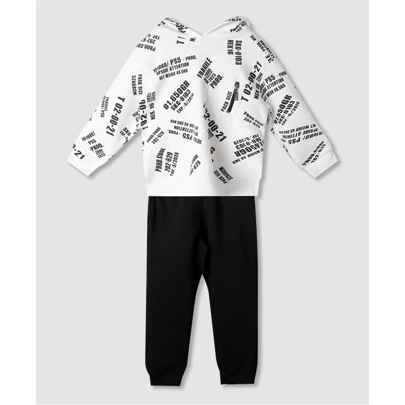 Nek Kids Wear Παιδικό Σετ Φόρμας Άσπρο 164325