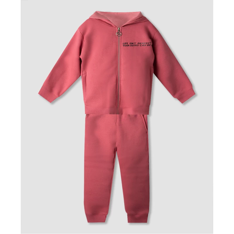 Nek Kids Wear Παιδικό   Σετ Φόρμας με Ζακέτα Σομόν 121525