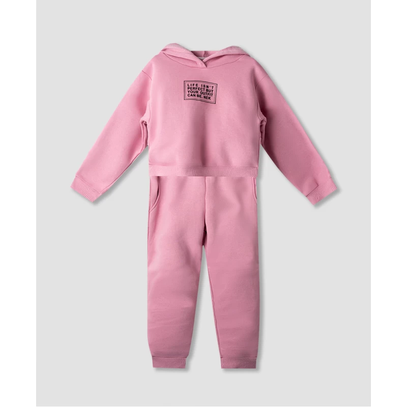 Nek Kids Wear Παιδικό   Σετ Φόρμας Ρόζ 122125