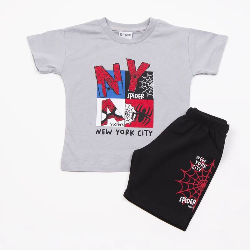 Trax Kids Παιδικό Καλοκαιρινό Σετ Αγόρι New York Spider 2τμχ 49447