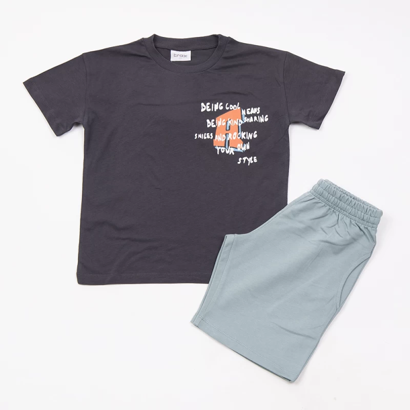 Trax Παιδικό Καλοκαιρινό Σετ Αγόρι Be Kind Style 2τμχ 49328