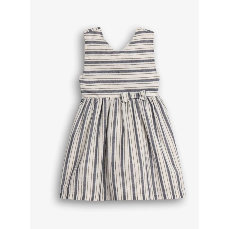 Ριγέ Φόρεμα με Φιόγκο Παιδικό 2-6 Ετών FOR FUNKY KIDS 1729138