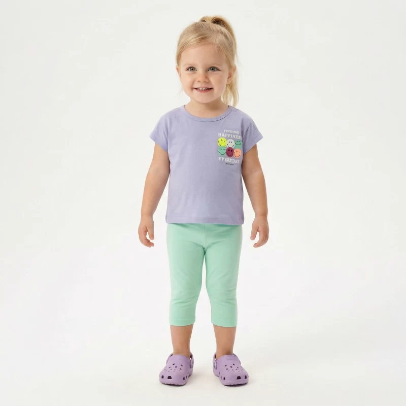 Τrax Kids 49215 – Παιδικό Καλοκαιρινό Σετ Κορίτσι 2-6 Ετών 100% Βαμβάκι