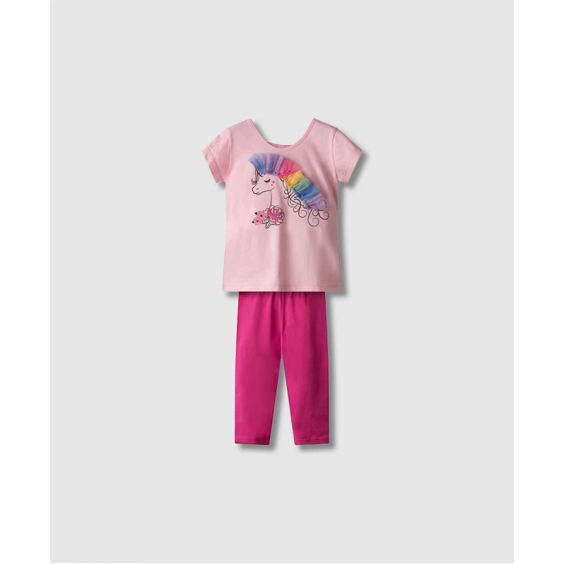 Nek Kids Σετ Κορίτσι Μπλούζα & Κολάν Μονόκερος 32726