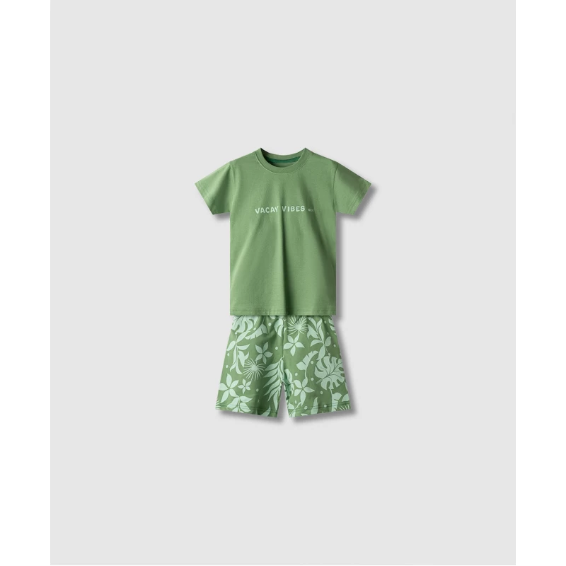 Nek Kids Σετ Αγόρι Μπλούζα & Σορτσάκι Vacay Vibes 43426
