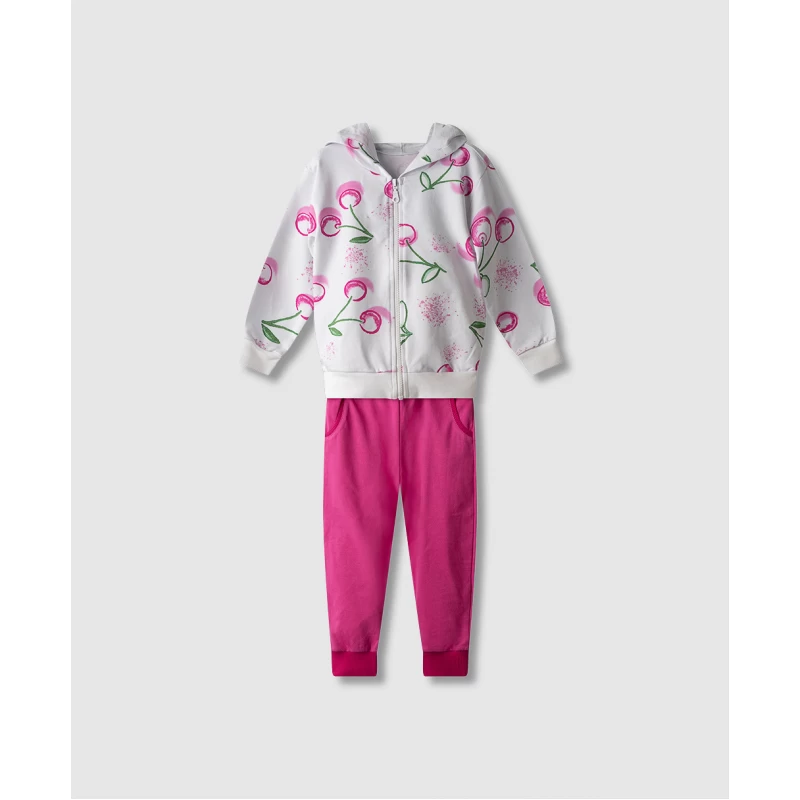 NEK Kids Σετ Φόρμας Κορίτσι με Ζακέτα & Παντελόνι 33926 (1-6 ετών)