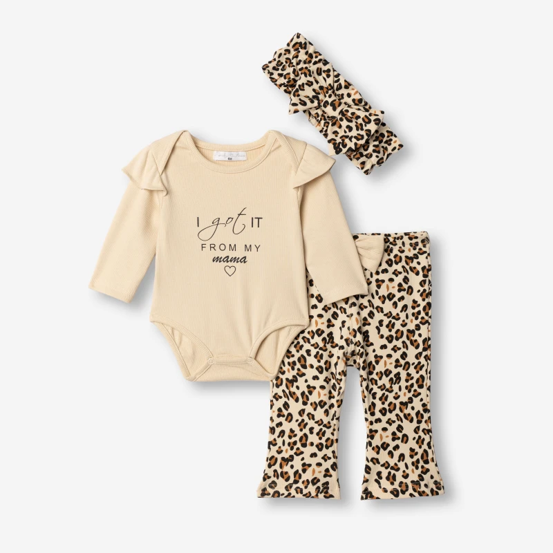 For Funky Kids Βρεφικό Σετ 3 Τεμαχίων I Got It From My Mama 1-12 Μηνών Κορίτσι  SEO URL
