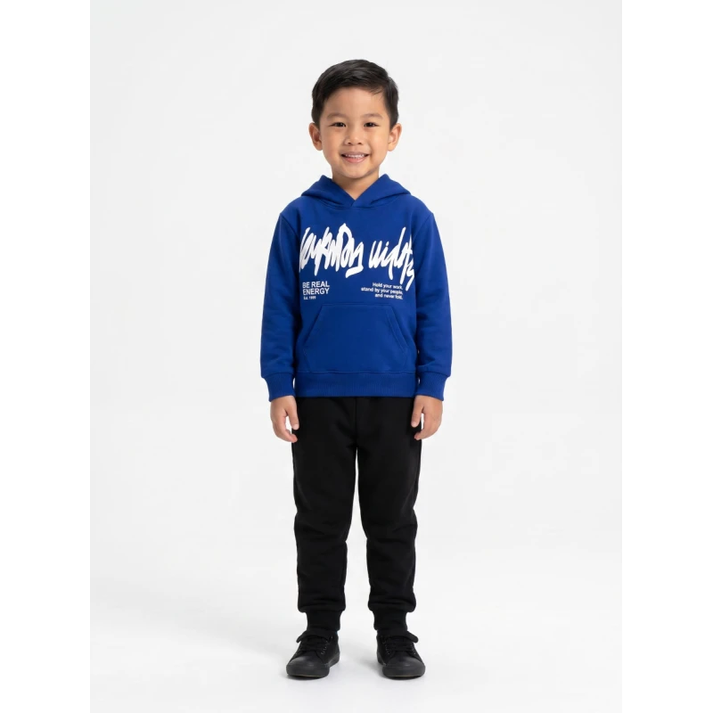 TRAX Kids Φόρμα Αγόρι 2τμχ με Φούτερ Κουκούλα Urban Energy – Μπλε/Μαύρο – 7-16 Ετών – 50810