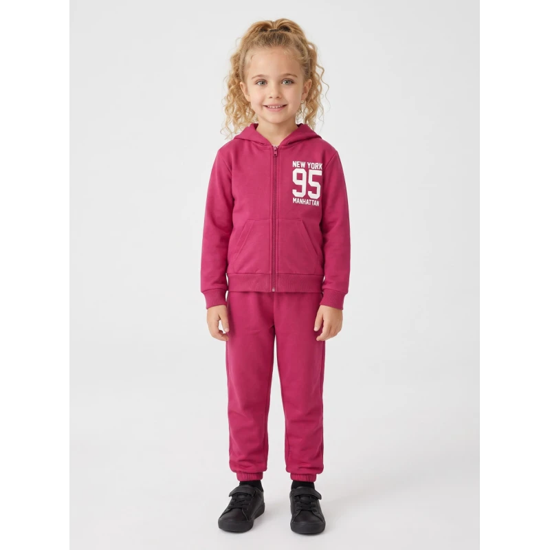 TRAX Kids Σετ Φόρμας Κορίτσι New York 95 Φούξια – 50643 | Kinderland