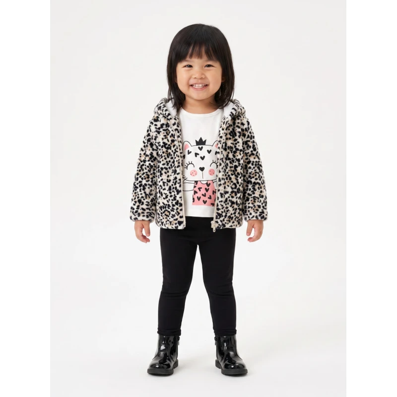 Trax Kids Σετ 3 Τεμαχίων Κορίτσι Λεοπάρ 1-6 Ετών – 50735