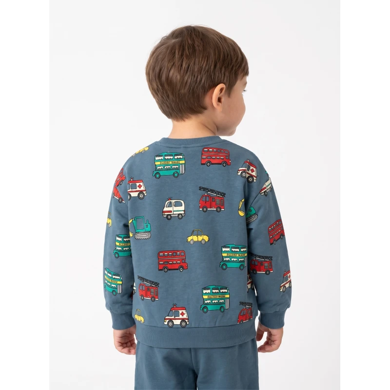 Trax Kids Σετ Φόρμας Αγόρι με Οχήματα 1-6 Ετών – 50922