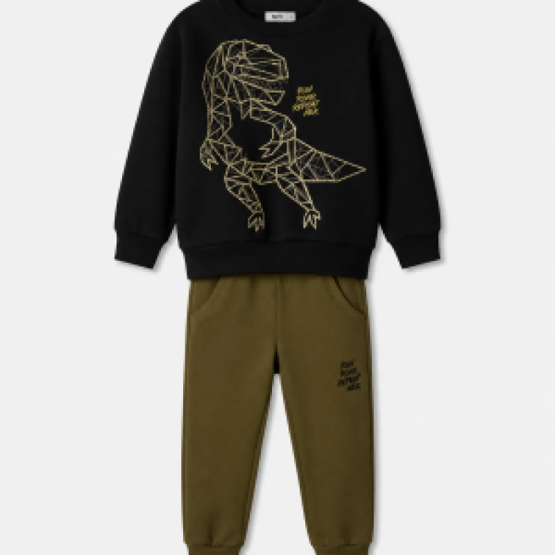 NEK Kids Παιδική Φόρμα Αγόρι με Δεινόσαυρο 1-6 Ετών – 141226